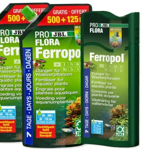 JBL Proflora Ferropol Kombi-Set: 500 ml + 2×625 ml Nachfüllpack Heißes Angebot